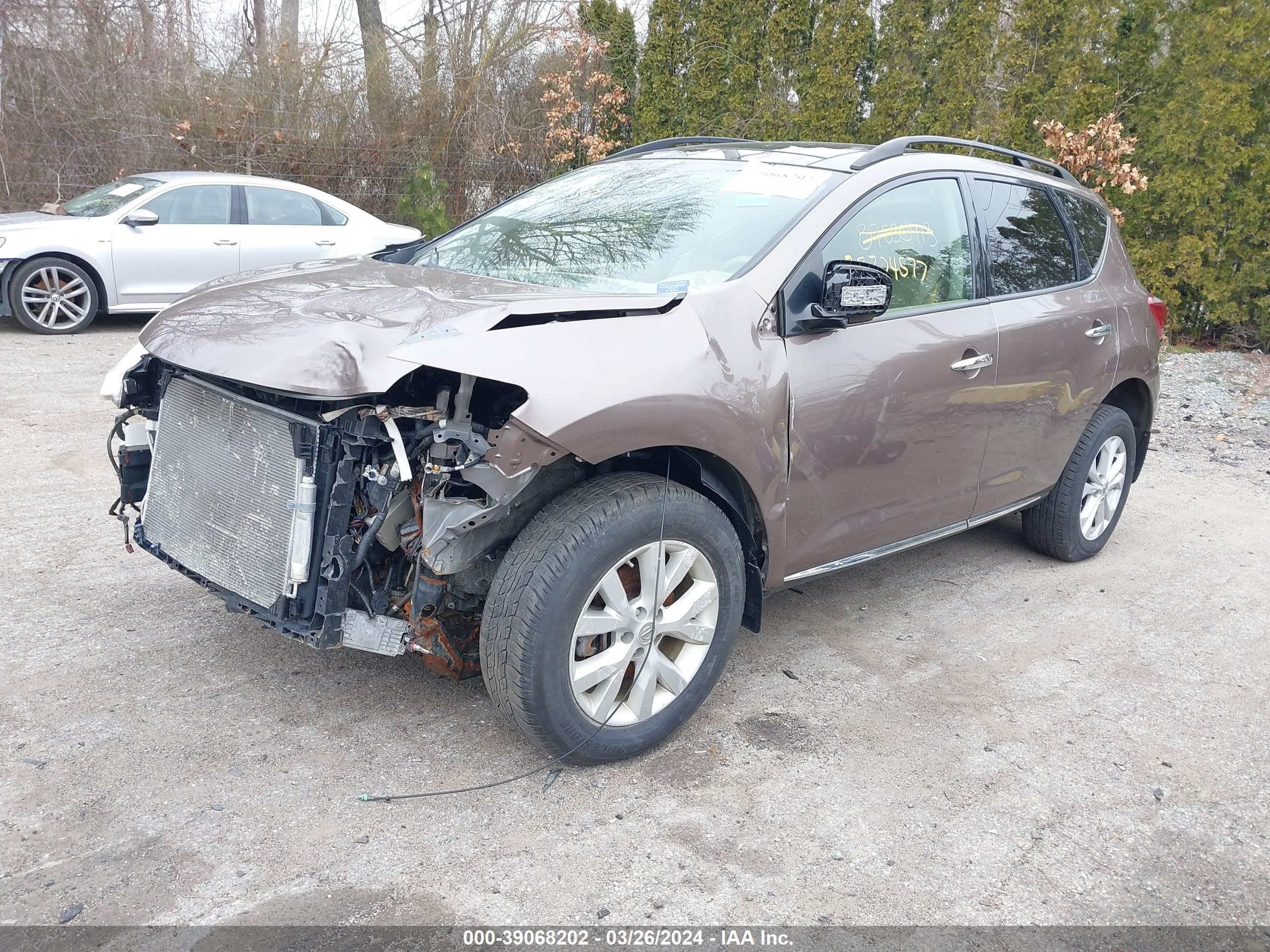 Photo 2 VIN: JN8AZ1MW7CW207635 - NISSAN MURANO 