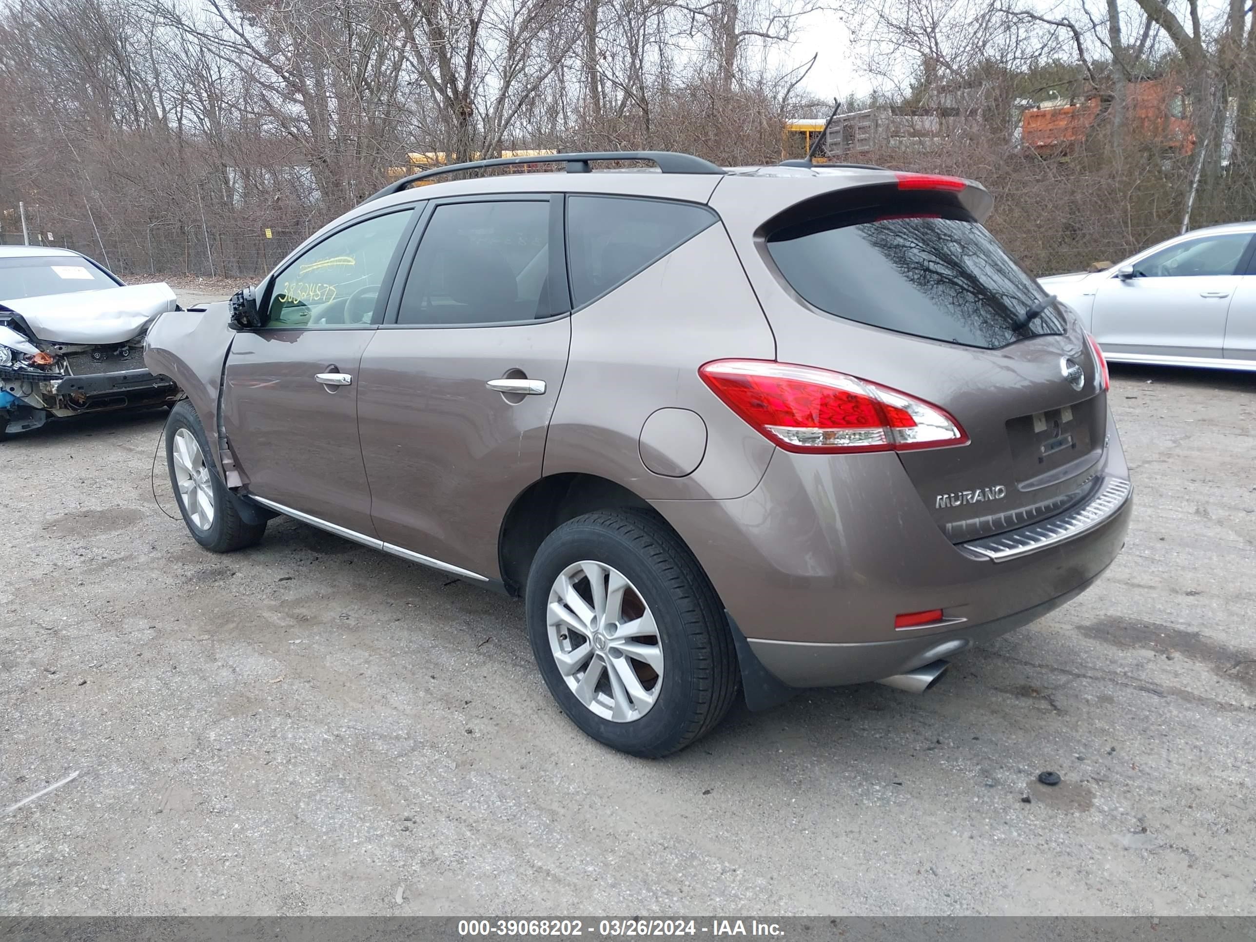 Photo 3 VIN: JN8AZ1MW7CW207635 - NISSAN MURANO 