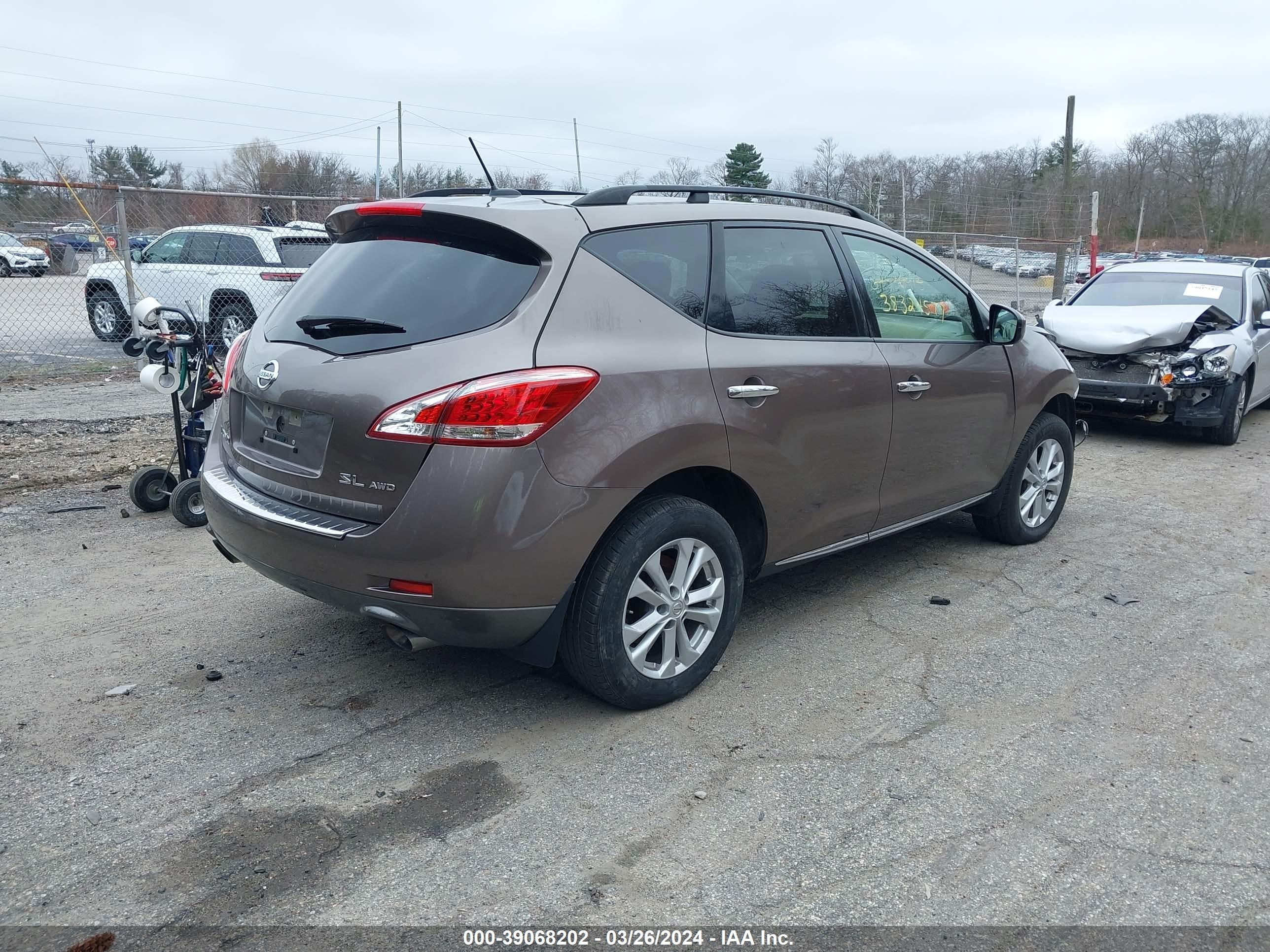 Photo 4 VIN: JN8AZ1MW7CW207635 - NISSAN MURANO 