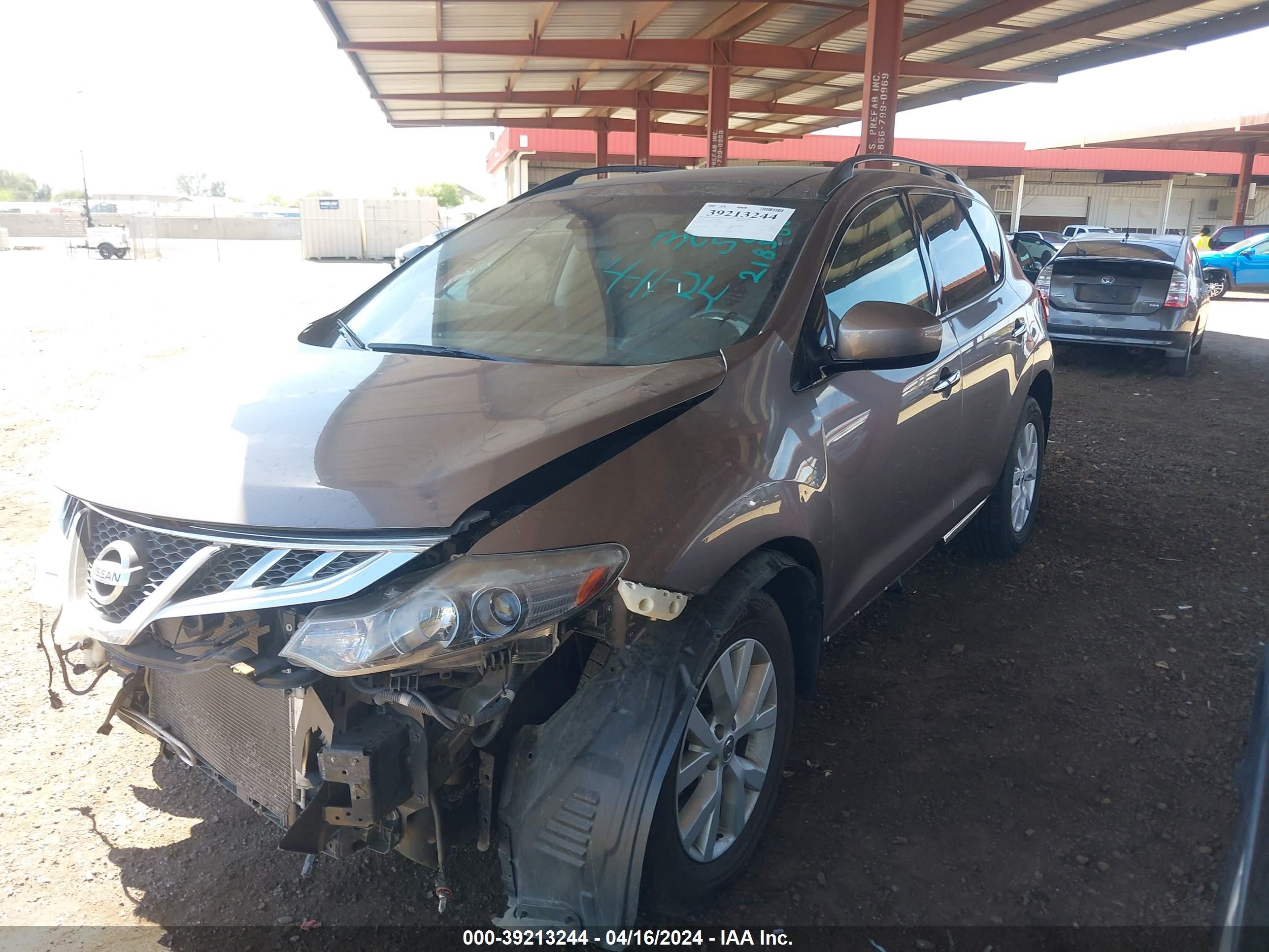 Photo 1 VIN: JN8AZ1MW7CW218506 - NISSAN MURANO 