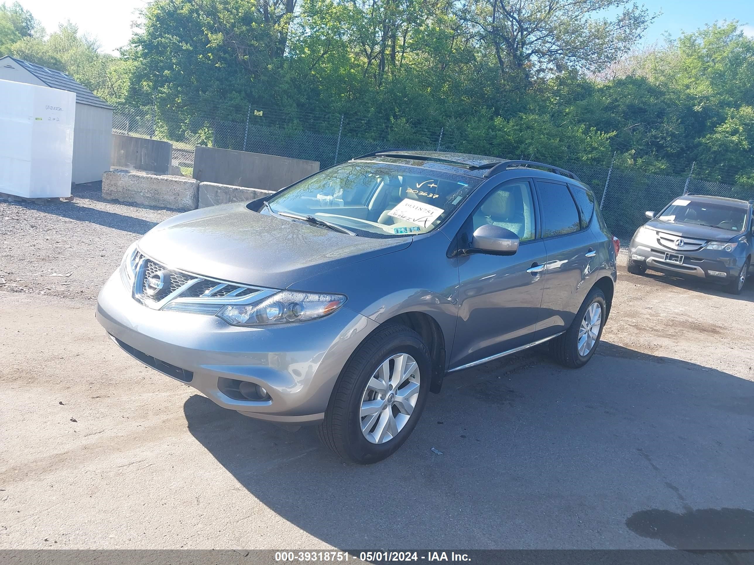 Photo 1 VIN: JN8AZ1MW7DW303637 - NISSAN MURANO 