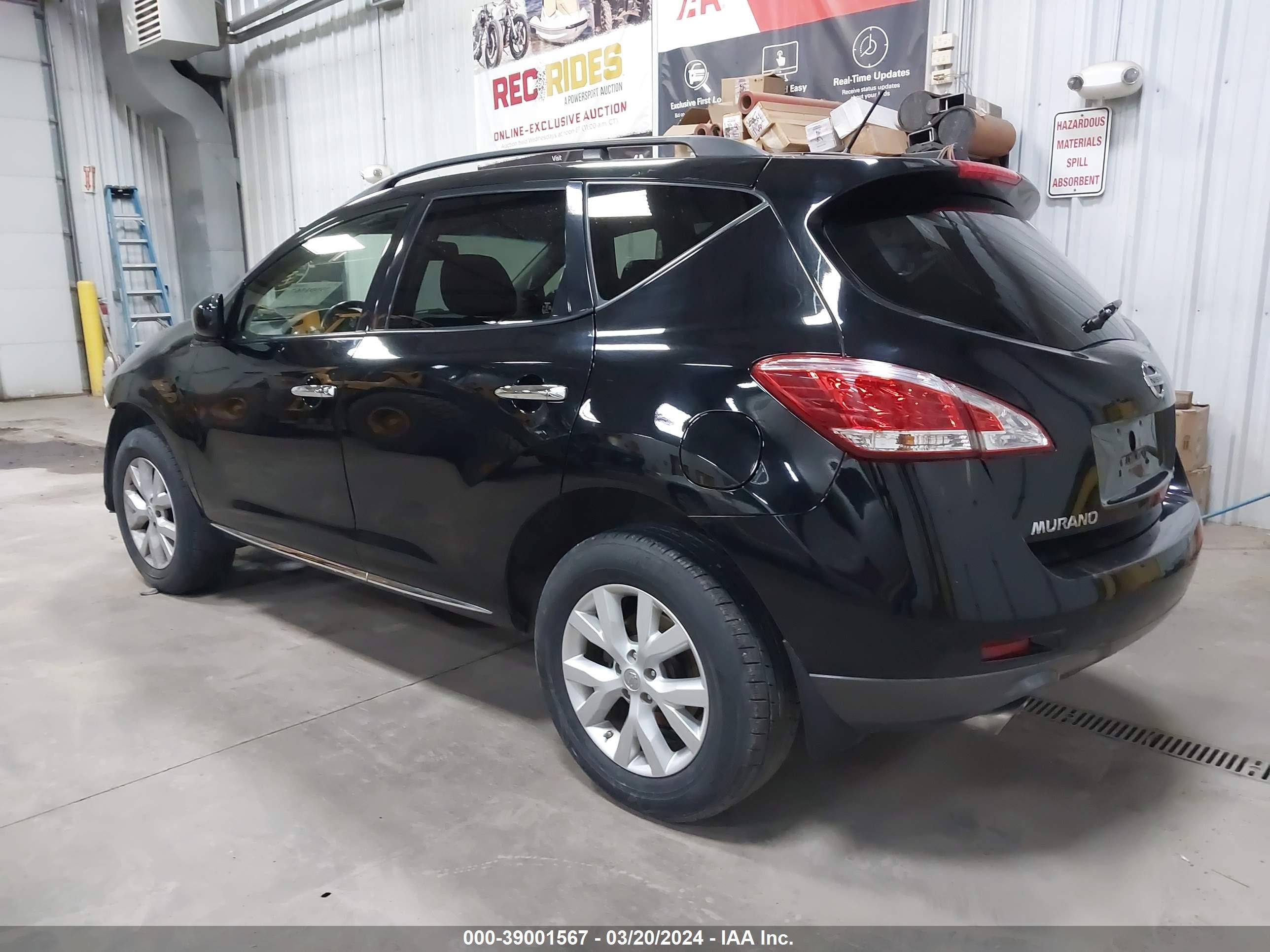 Photo 2 VIN: JN8AZ1MW7DW304139 - NISSAN MURANO 