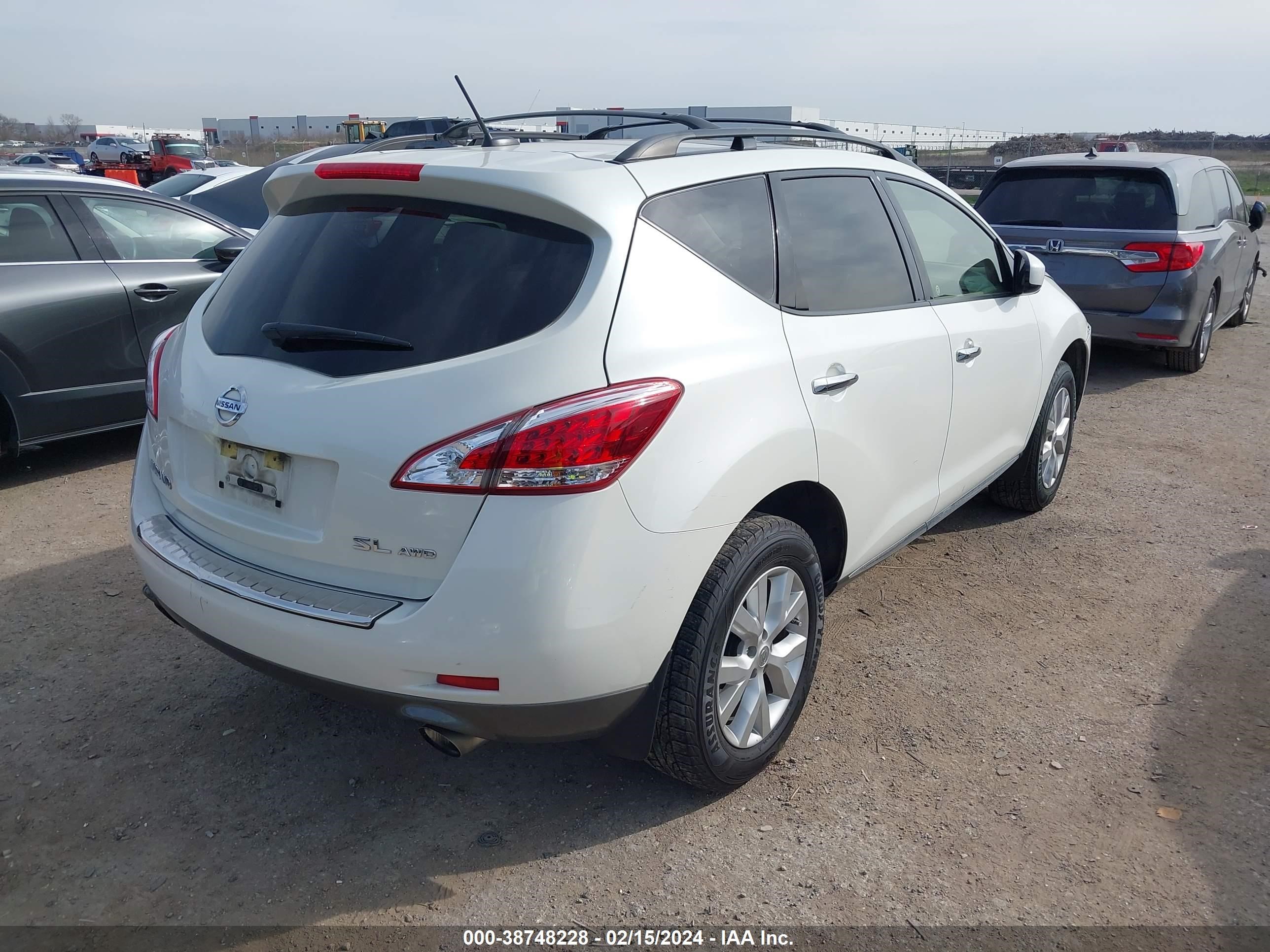 Photo 3 VIN: JN8AZ1MW7DW307946 - NISSAN MURANO 