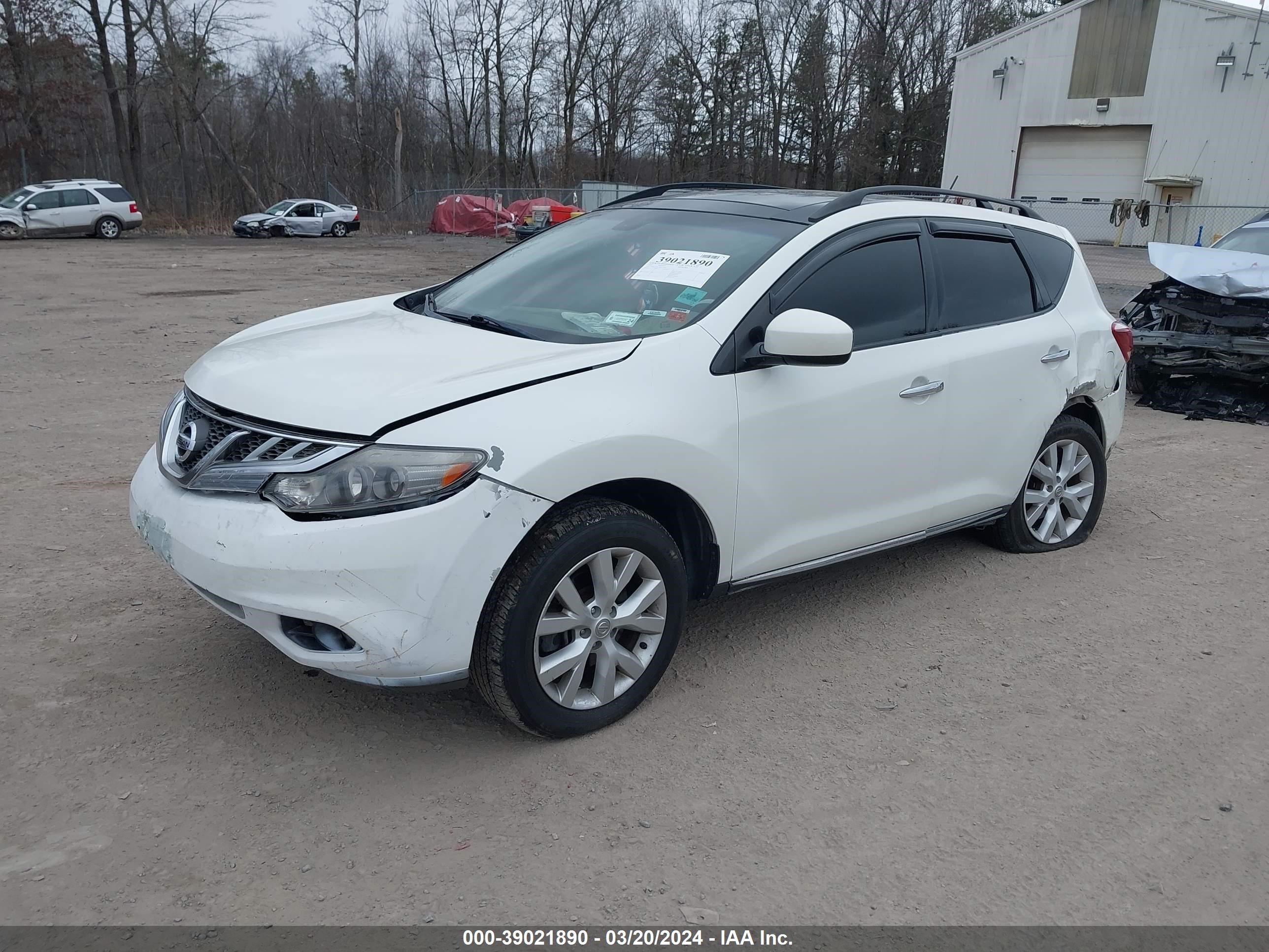 Photo 1 VIN: JN8AZ1MW7DW317036 - NISSAN MURANO 