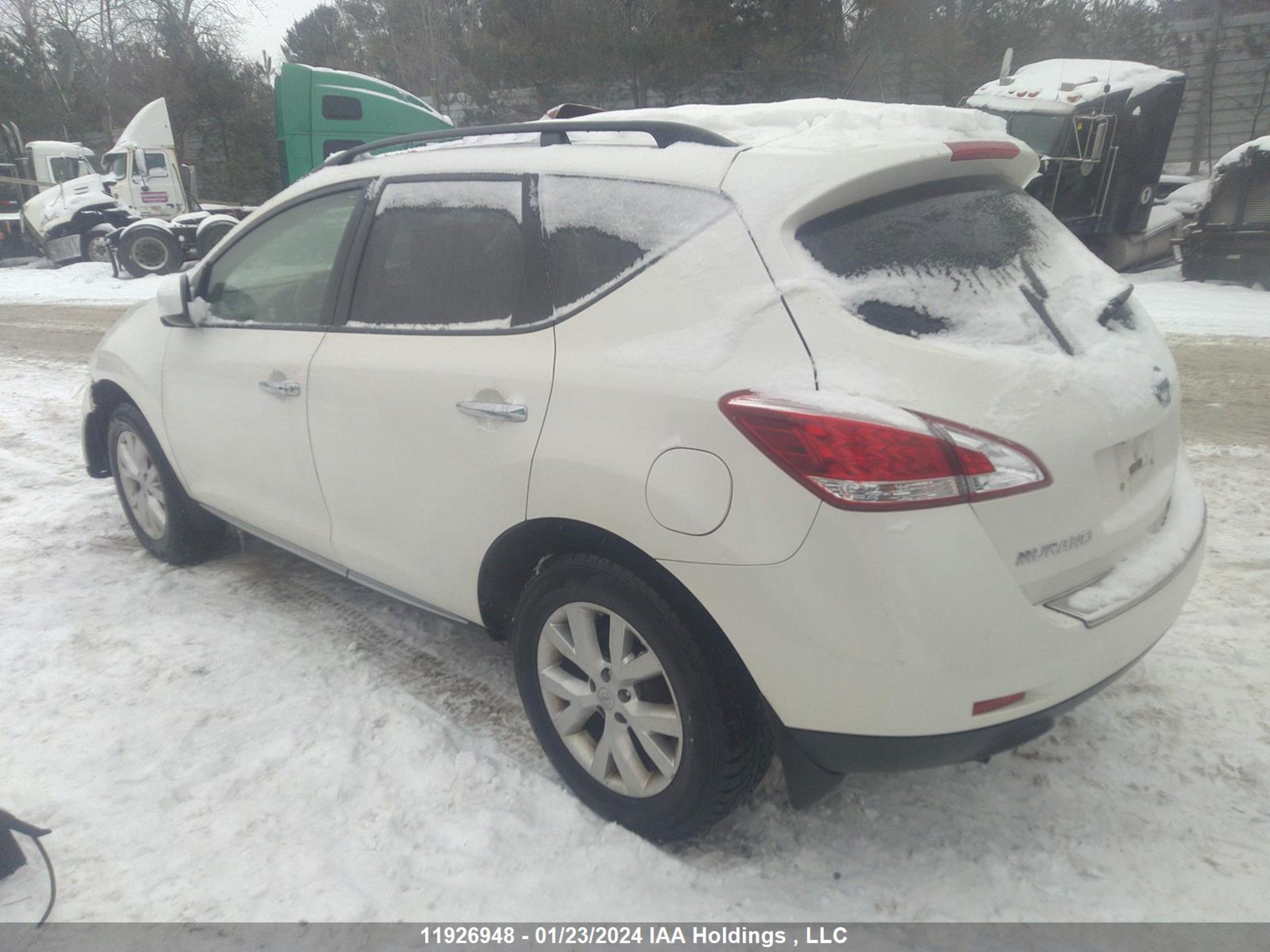 Photo 2 VIN: JN8AZ1MW7EW524527 - NISSAN MURANO 