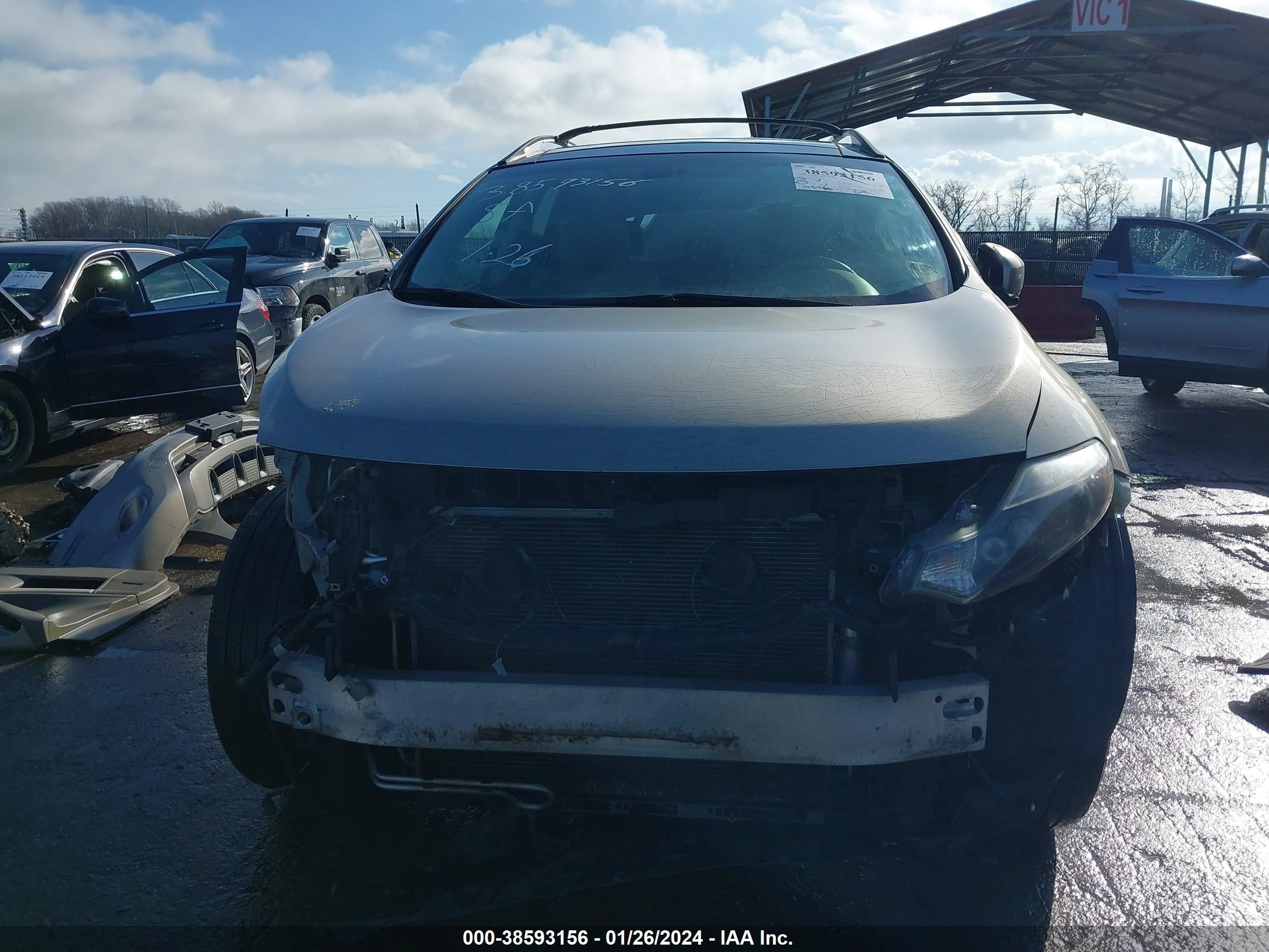 Photo 12 VIN: JN8AZ1MW8AW105743 - NISSAN MURANO 