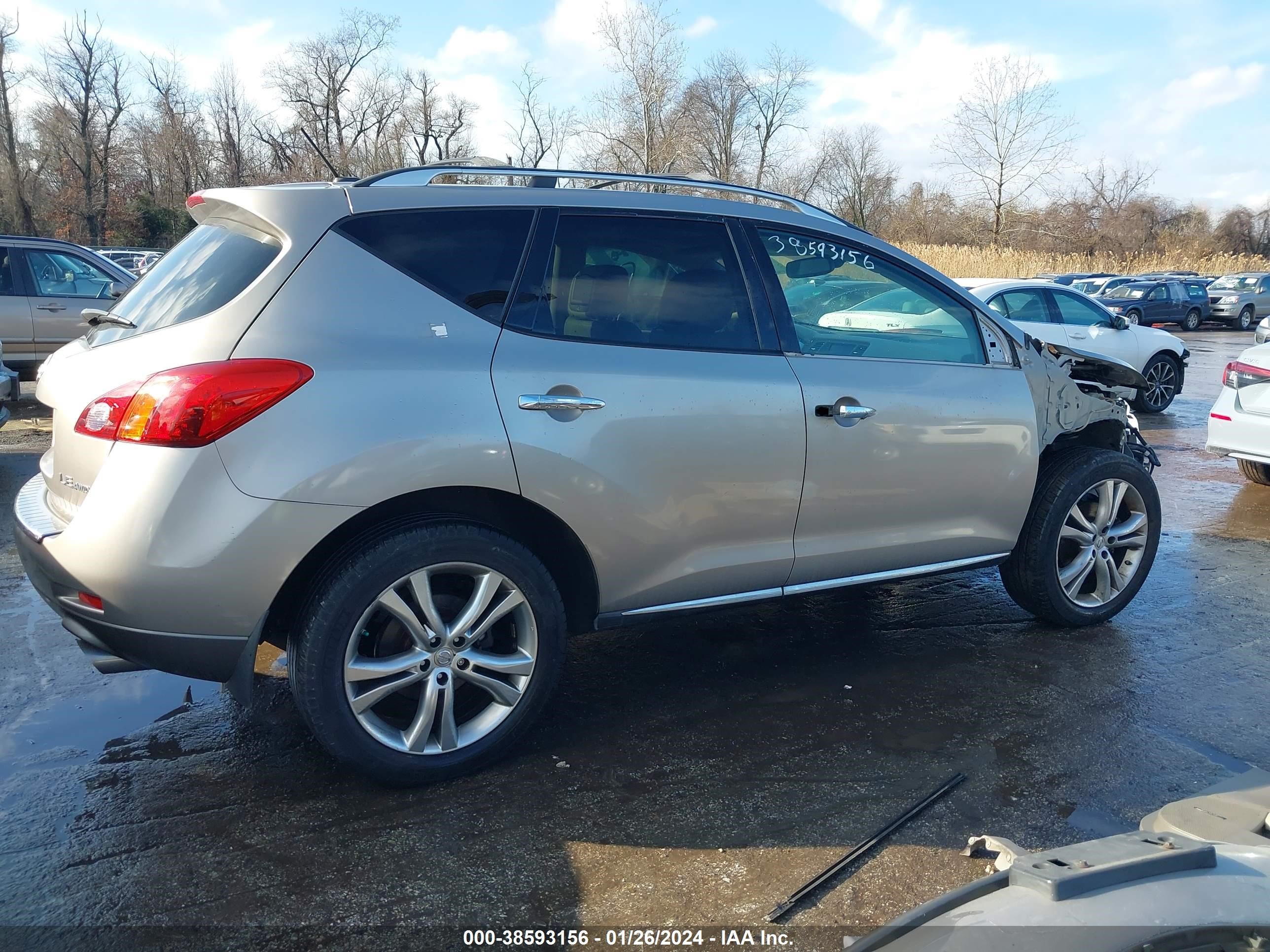 Photo 3 VIN: JN8AZ1MW8AW105743 - NISSAN MURANO 