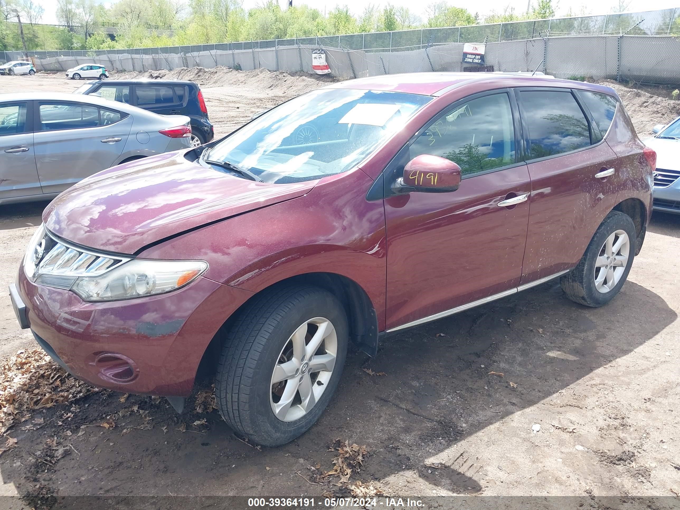 Photo 1 VIN: JN8AZ1MW8AW136362 - NISSAN MURANO 