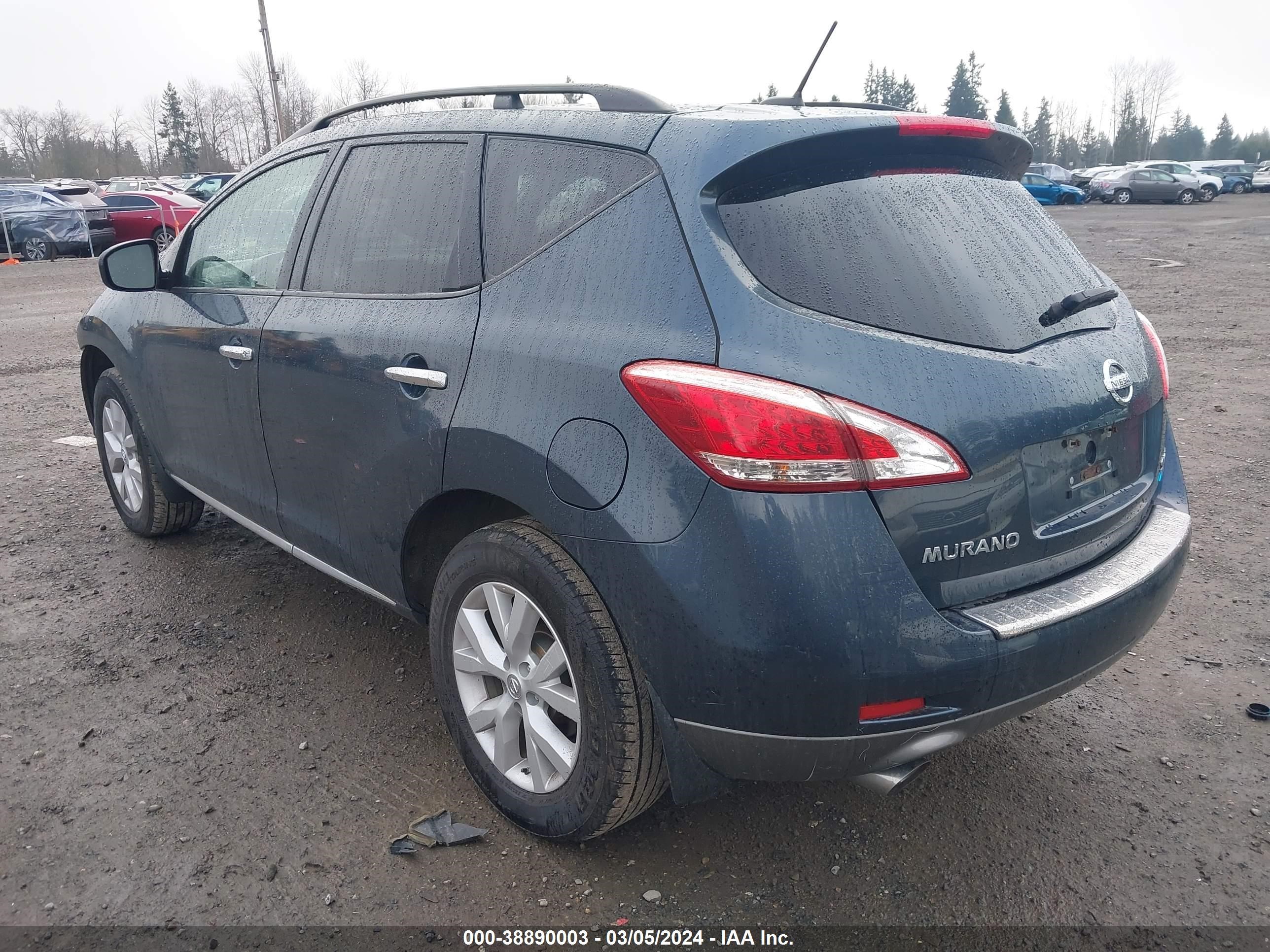 Photo 2 VIN: JN8AZ1MW8BW168682 - NISSAN MURANO 