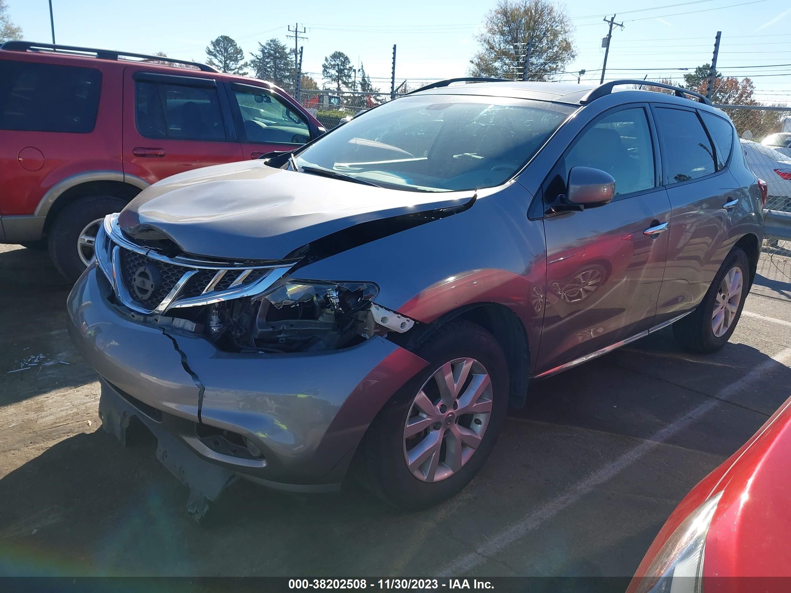 Photo 1 VIN: JN8AZ1MW8CW234794 - NISSAN MURANO 