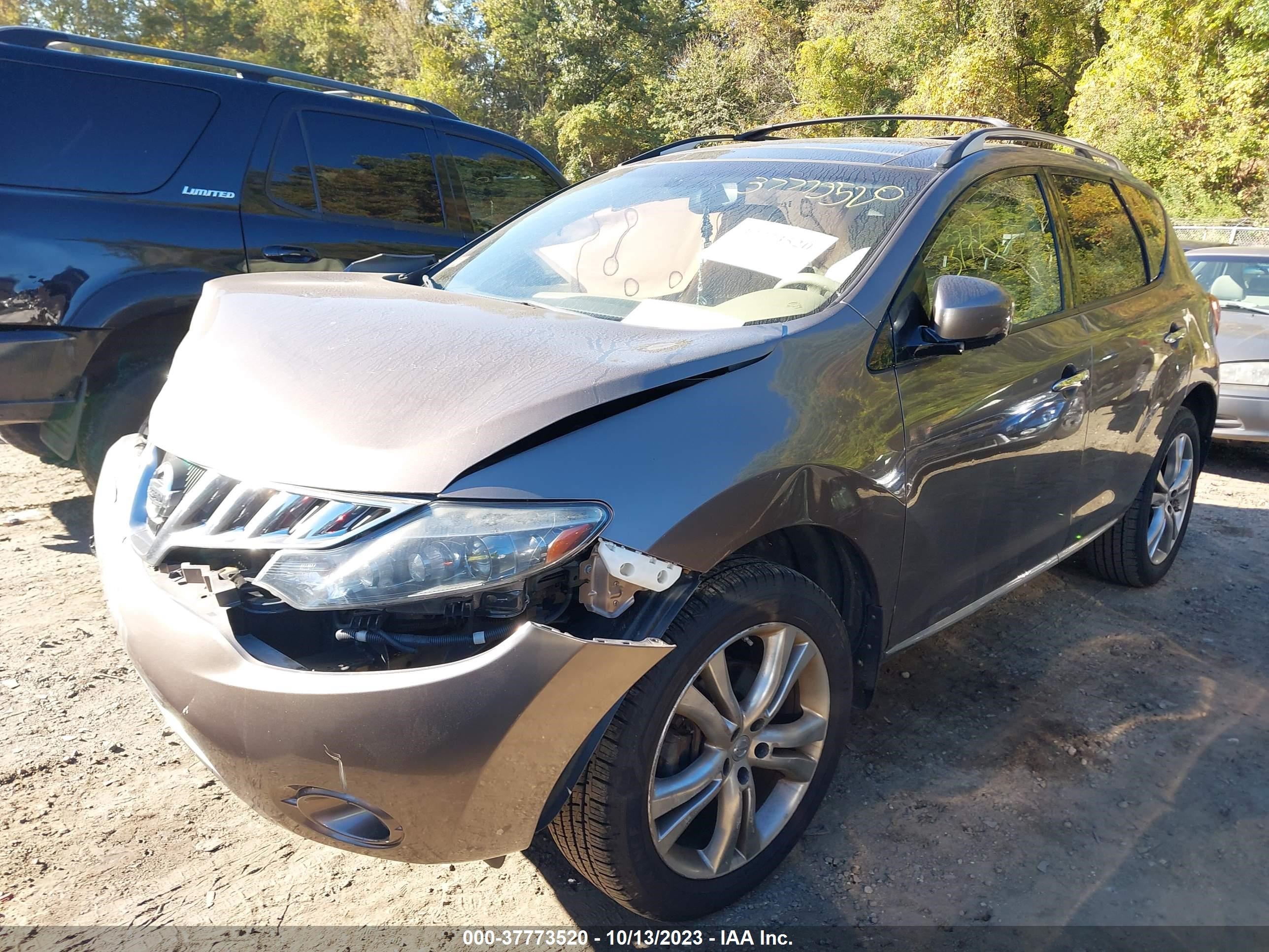 Photo 1 VIN: JN8AZ1MW9AW110711 - NISSAN MURANO 