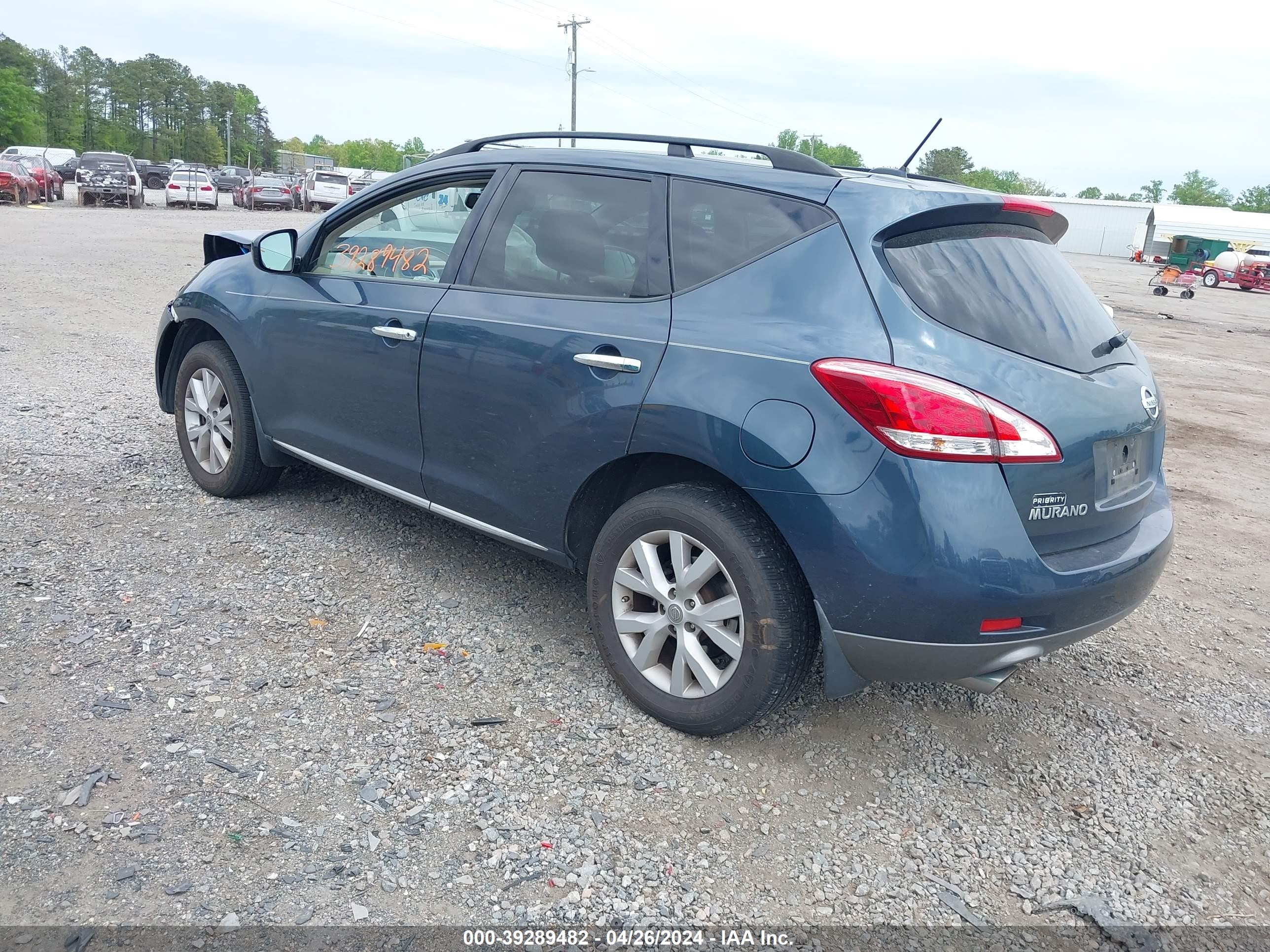 Photo 2 VIN: JN8AZ1MW9CW213971 - NISSAN MURANO 