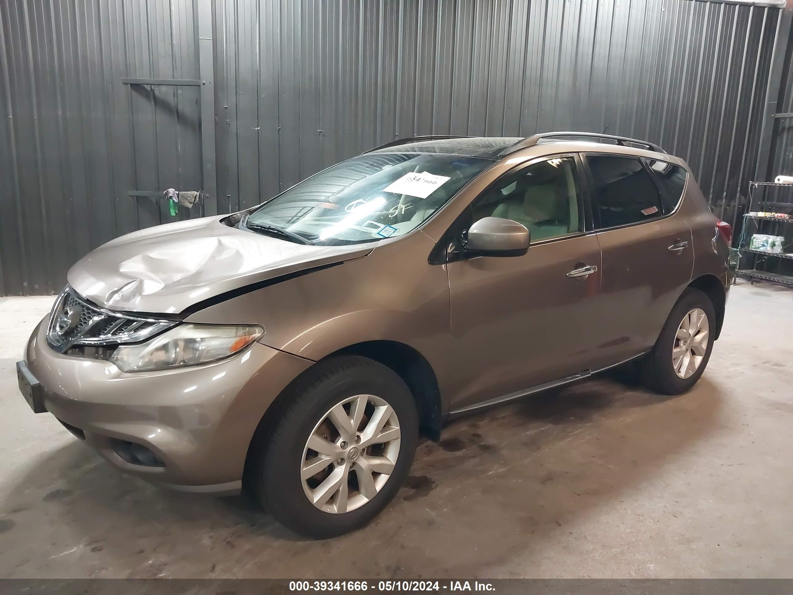 Photo 1 VIN: JN8AZ1MW9CW231788 - NISSAN MURANO 