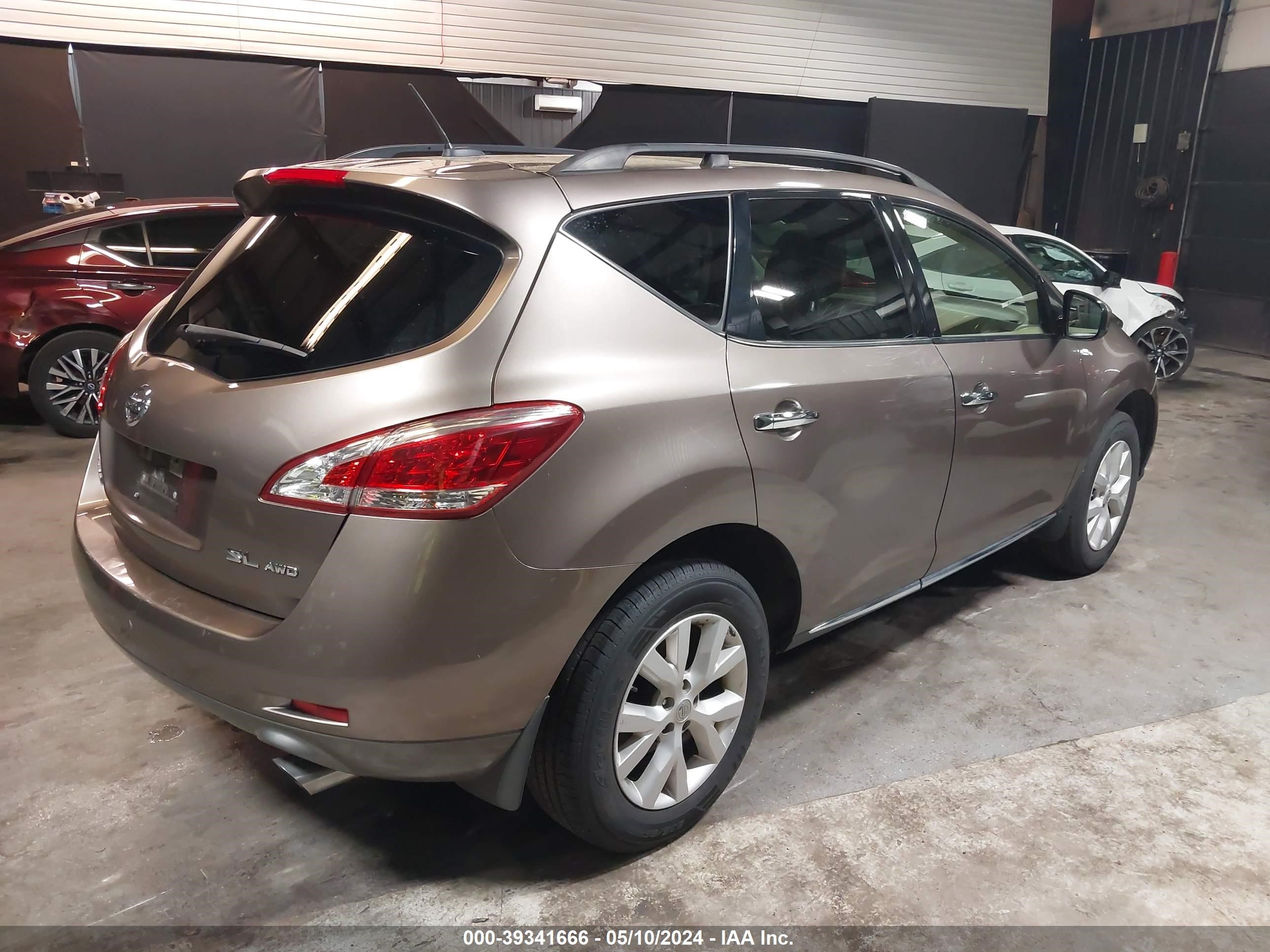 Photo 3 VIN: JN8AZ1MW9CW231788 - NISSAN MURANO 