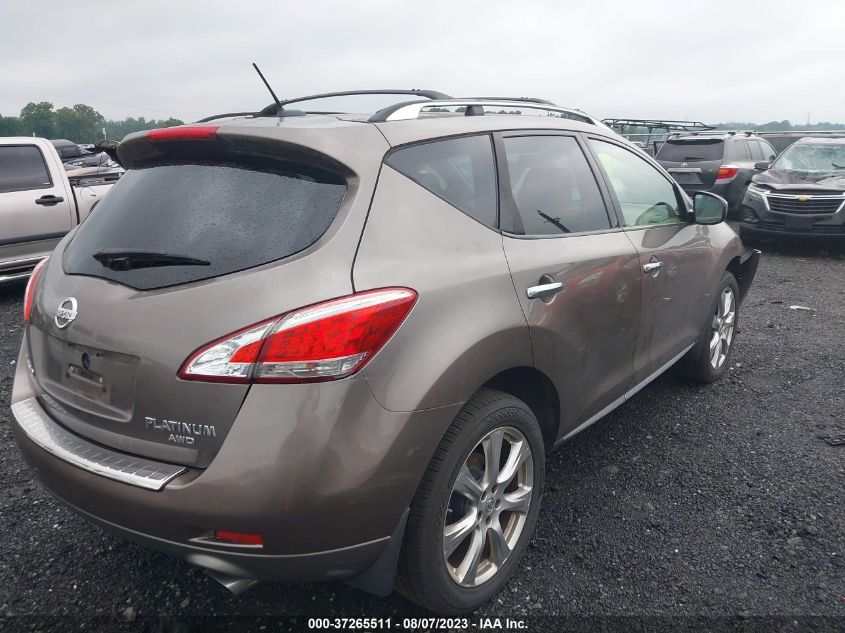 Photo 3 VIN: JN8AZ1MWXCW209279 - NISSAN MURANO 