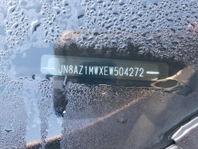 Photo 12 VIN: JN8AZ1MWXEW504272 - NISSAN MURANO S 