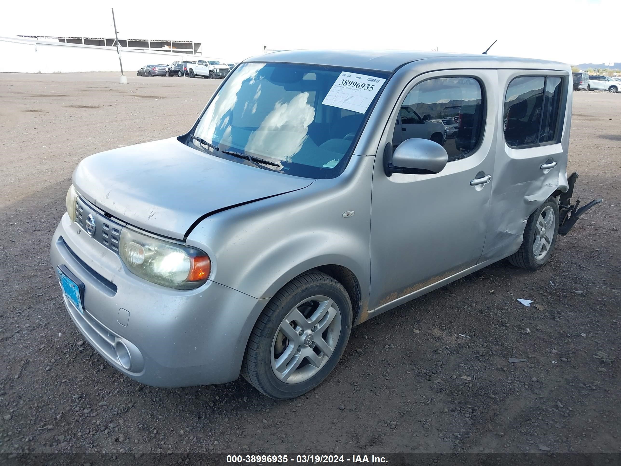 Photo 1 VIN: JN8AZ28R291121332 - NISSAN CUBE 