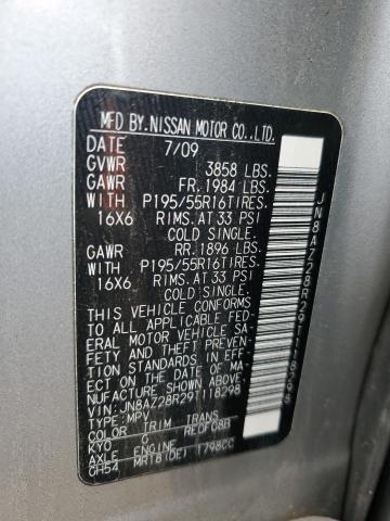 Photo 11 VIN: JN8AZ28R29T118298 - NISSAN CUBE BASE 