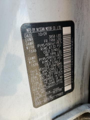 Photo 11 VIN: JN8AZ28R49T131196 - NISSAN CUBE BASE 