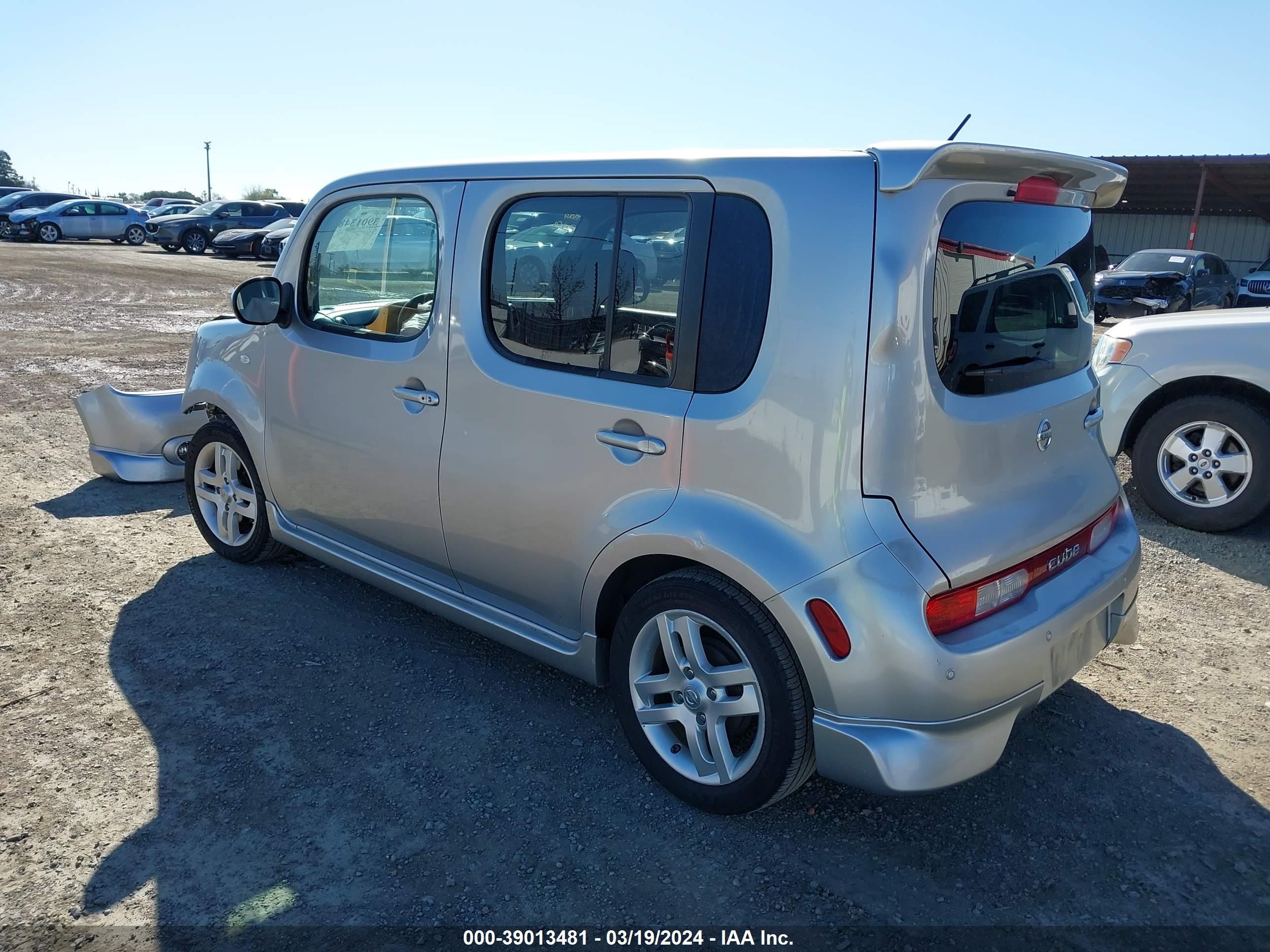 Photo 2 VIN: JN8AZ28RX9T106920 - NISSAN CUBE 