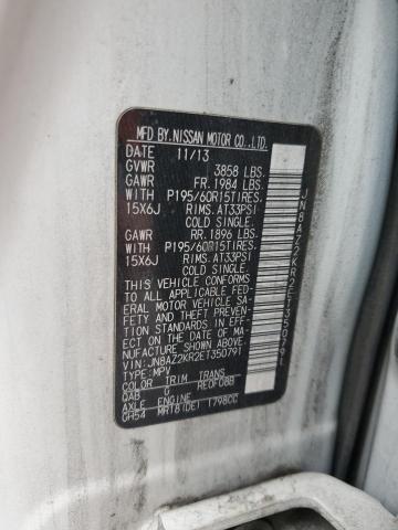 Photo 11 VIN: JN8AZ2KR2ET350791 - NISSAN CUBE 