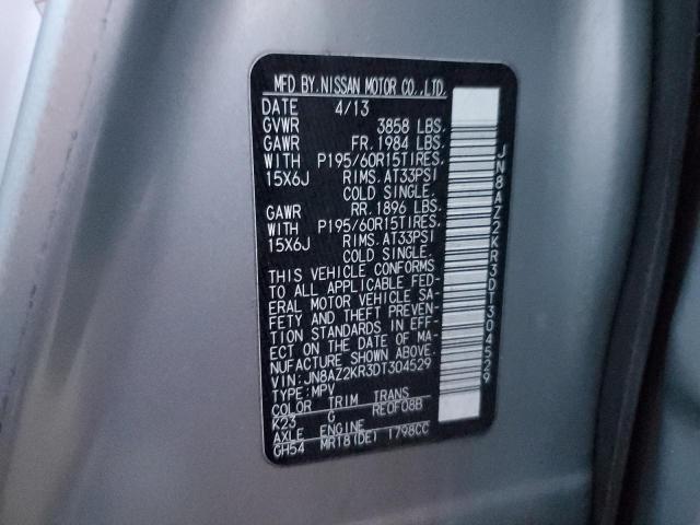 Photo 11 VIN: JN8AZ2KR3DT304529 - NISSAN CUBE 