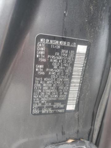 Photo 12 VIN: JN8AZ2KR4AT155401 - NISSAN CUBE BASE 