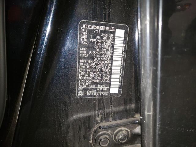 Photo 12 VIN: JN8AZ2KR4CT251337 - NISSAN CUBE BASE 