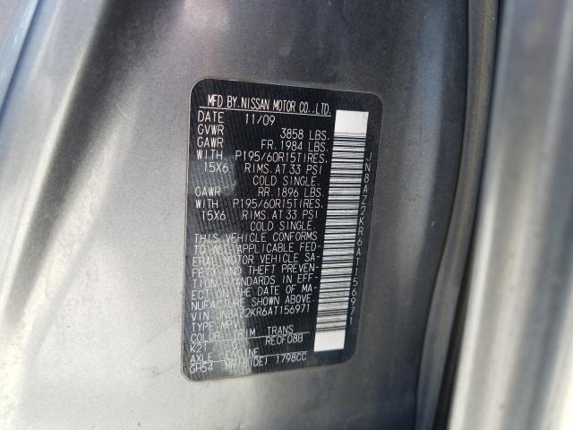 Photo 9 VIN: JN8AZ2KR6AT156971 - NISSAN CUBE BASE 