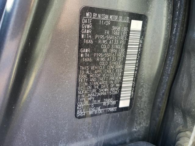 Photo 9 VIN: JN8AZ2KR9AT157287 - NISSAN CUBE BASE 