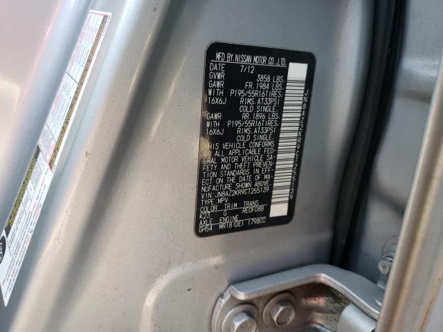 Photo 9 VIN: JN8AZ2KR9CT255139 - NISSAN CUBE BASE 