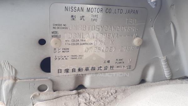 Photo 3 VIN: JN8BT05Y2AW204896 - NISSAN X 