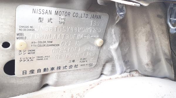 Photo 4 VIN: JN8BT05Y44W007720 - NISSAN X 