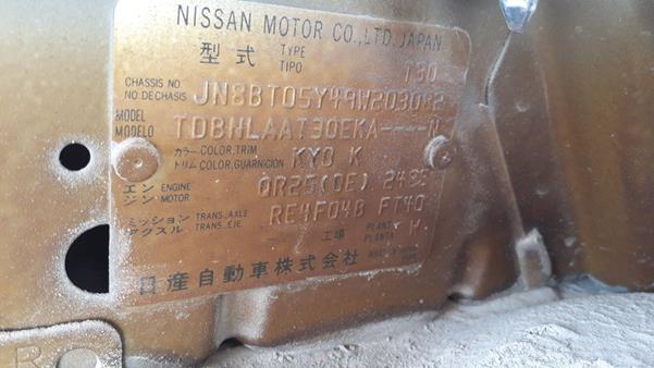 Photo 2 VIN: JN8BT05Y49W203082 - NISSAN X 