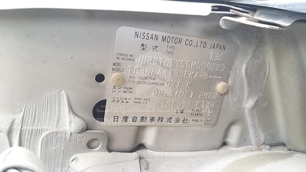 Photo 2 VIN: JN8BT05Y55W009283 - NISSAN X 