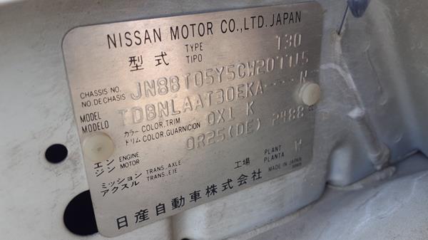 Photo 4 VIN: JN8BT05Y5CW207715 - NISSAN X 