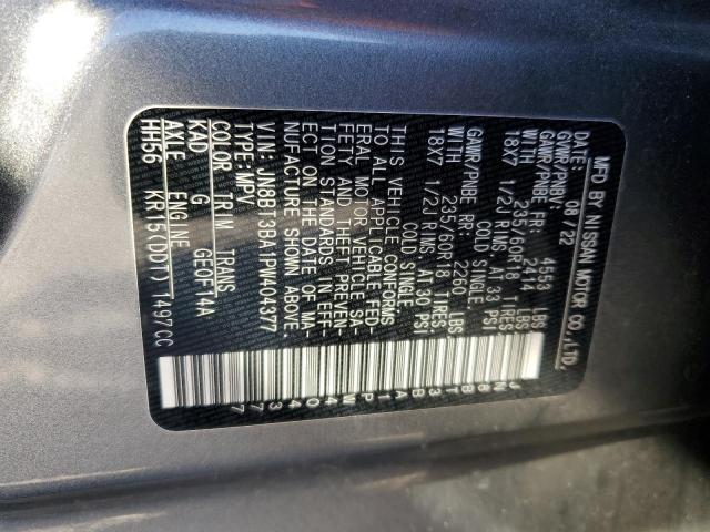 Photo 13 VIN: JN8BT3BA1PW404377 - NISSAN ROGUE SV 