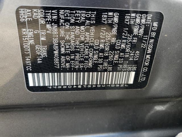 Photo 12 VIN: JN8BT3BA8PW408877 - NISSAN ROGUE SV 