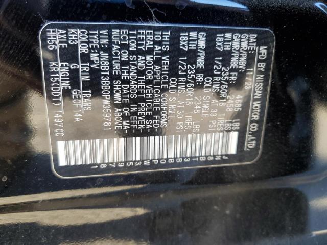 Photo 13 VIN: JN8BT3BB0PW359781 - NISSAN ROGUE SV 