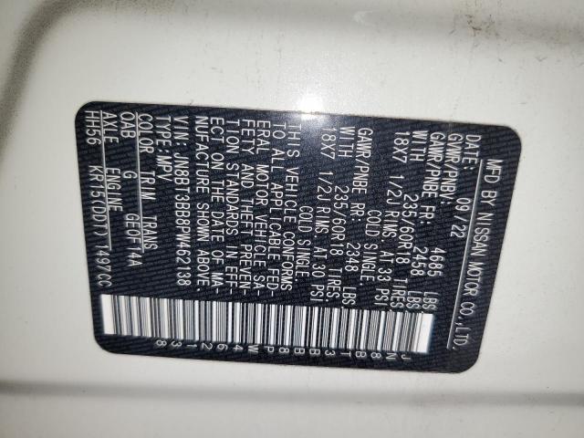 Photo 12 VIN: JN8BT3BB8PW462138 - NISSAN ROGUE 