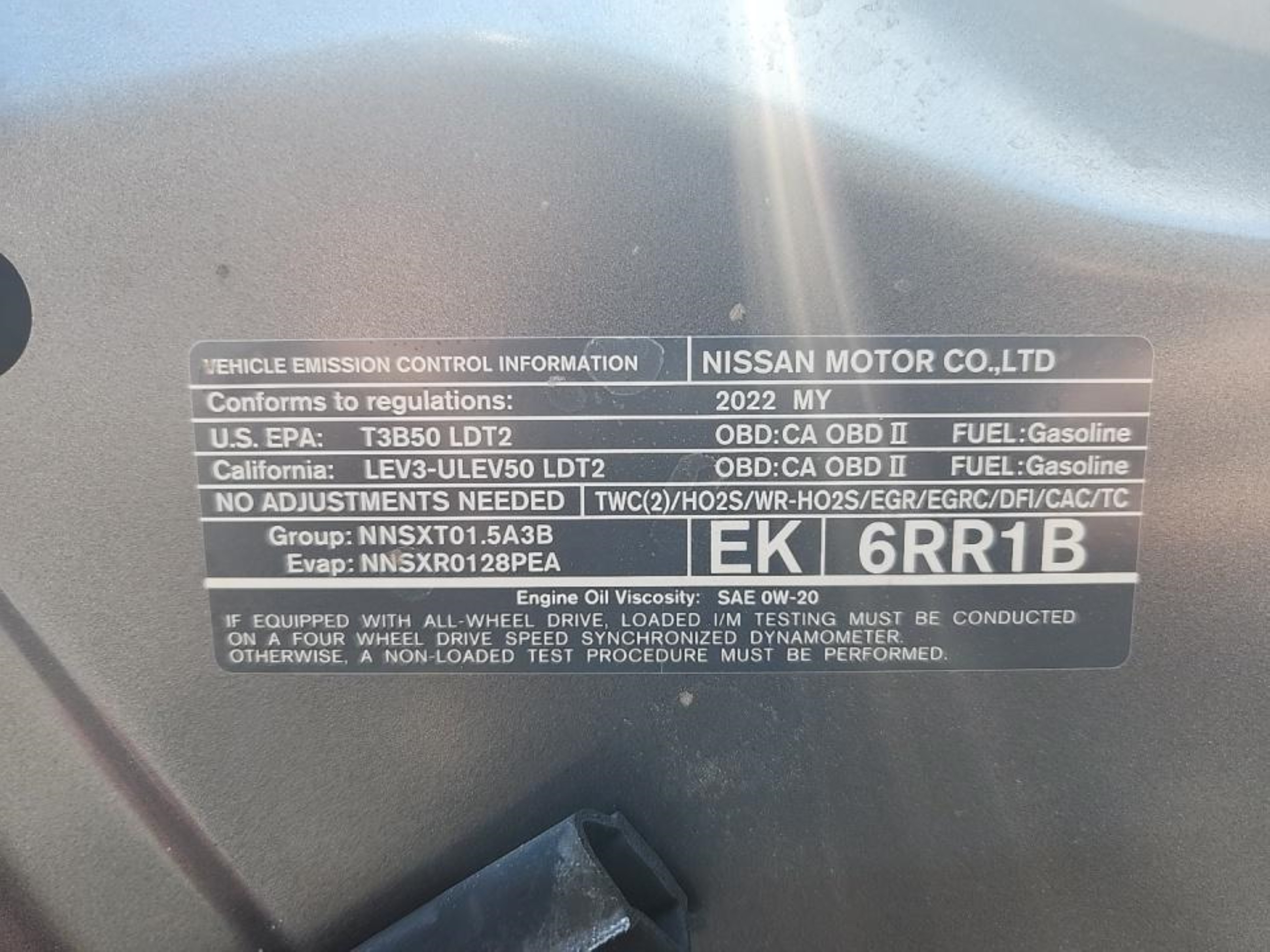 Photo 10 VIN: JN8BT3BB9NW339669 - NISSAN ROGUE 