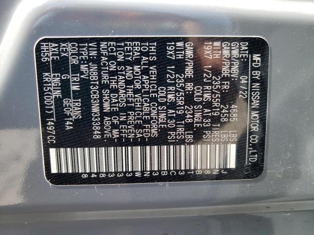 Photo 13 VIN: JN8BT3CB3NW333848 - NISSAN ROGUE 