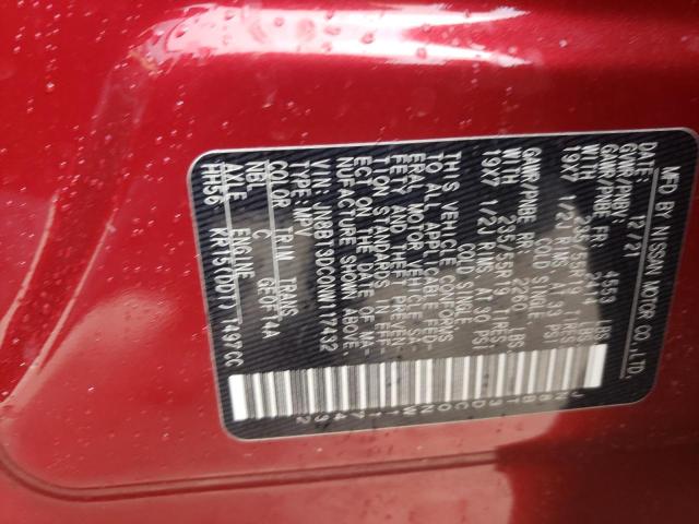 Photo 11 VIN: JN8BT3DC0NW117432 - NISSAN ROGUE 