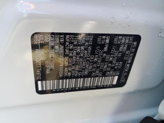 Photo 12 VIN: JN8BT3DC2PW100554 - NISSAN ROGUE PLAT 