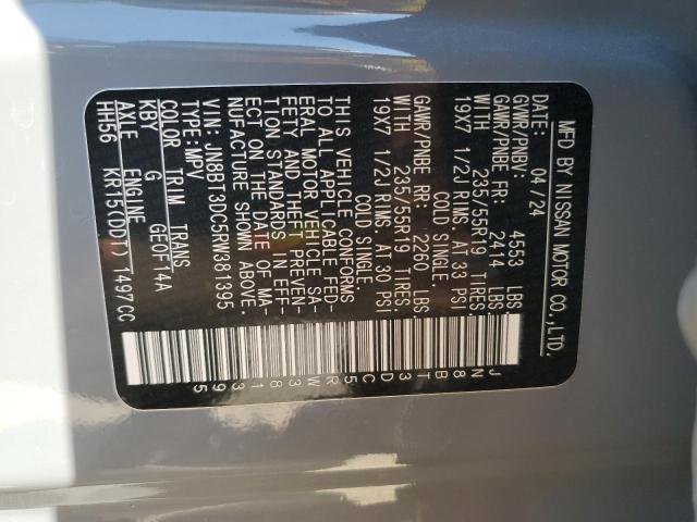 Photo 13 VIN: JN8BT3DC5RW381395 - NISSAN ROGUE PLAT 