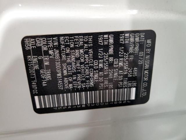 Photo 13 VIN: JN8BT3DD3PW314557 - NISSAN ROGUE PLAT 