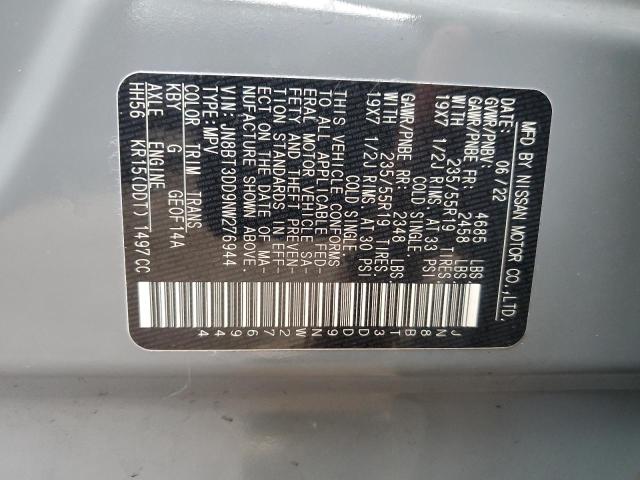 Photo 11 VIN: JN8BT3DD9NW276944 - NISSAN ROGUE 