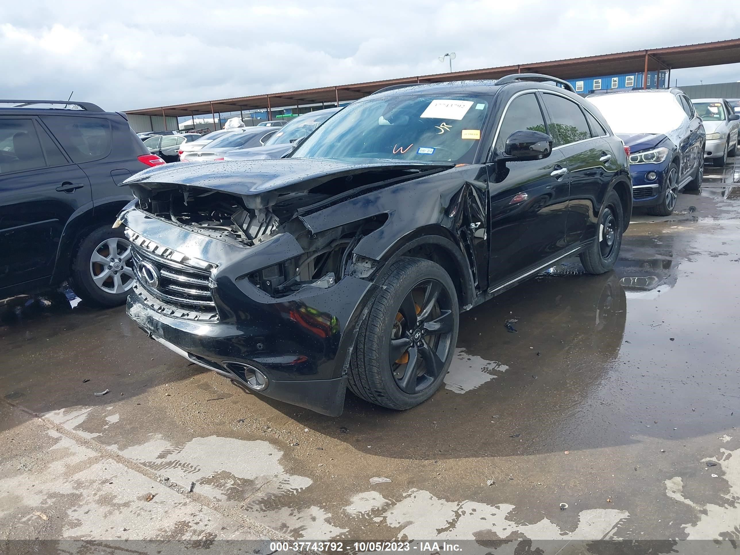 Photo 1 VIN: JN8CS1MU2GM130265 - INFINITI QX70 