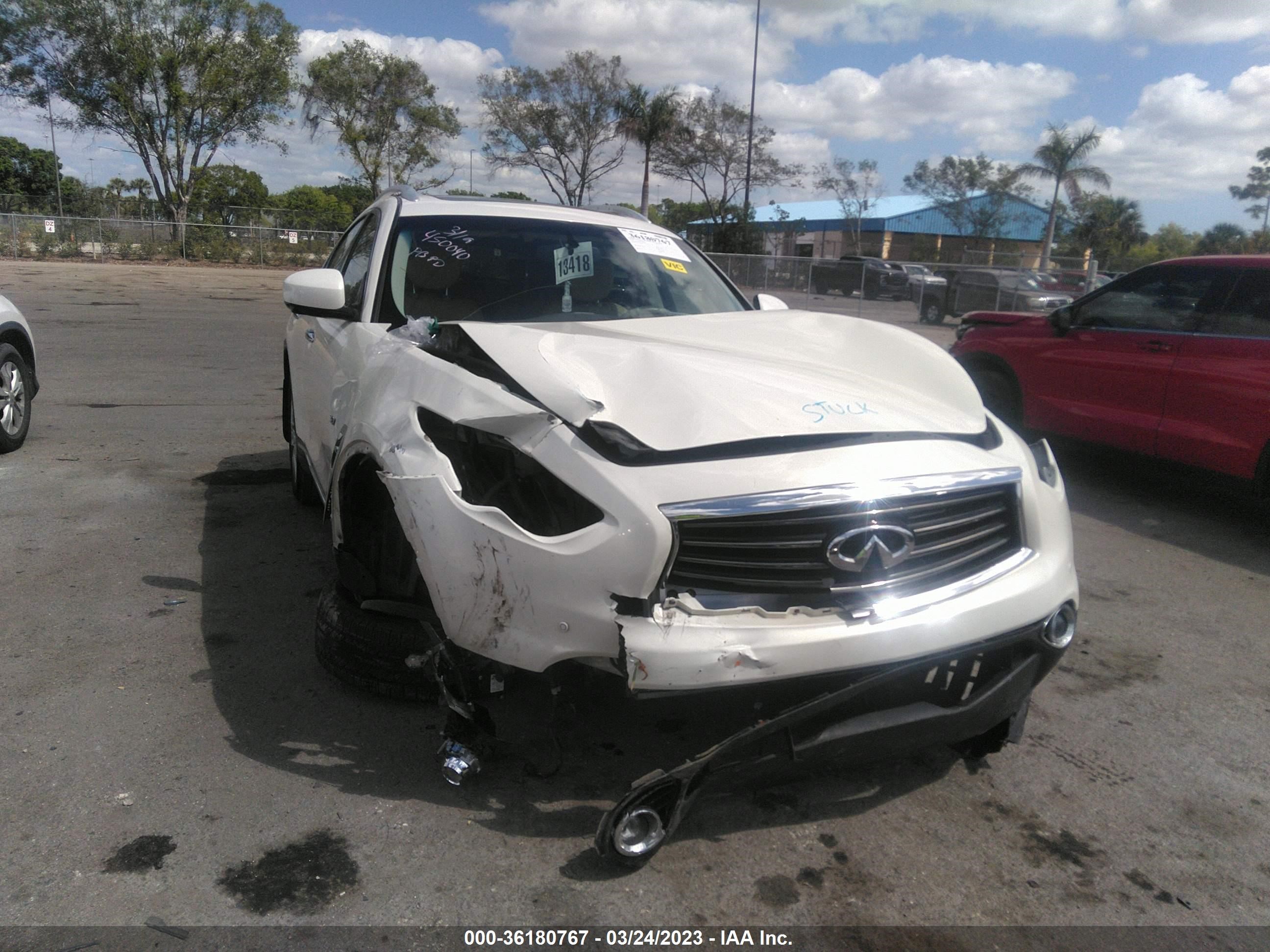 Photo 5 VIN: JN8CS1MU4EM450040 - INFINITI QX70 