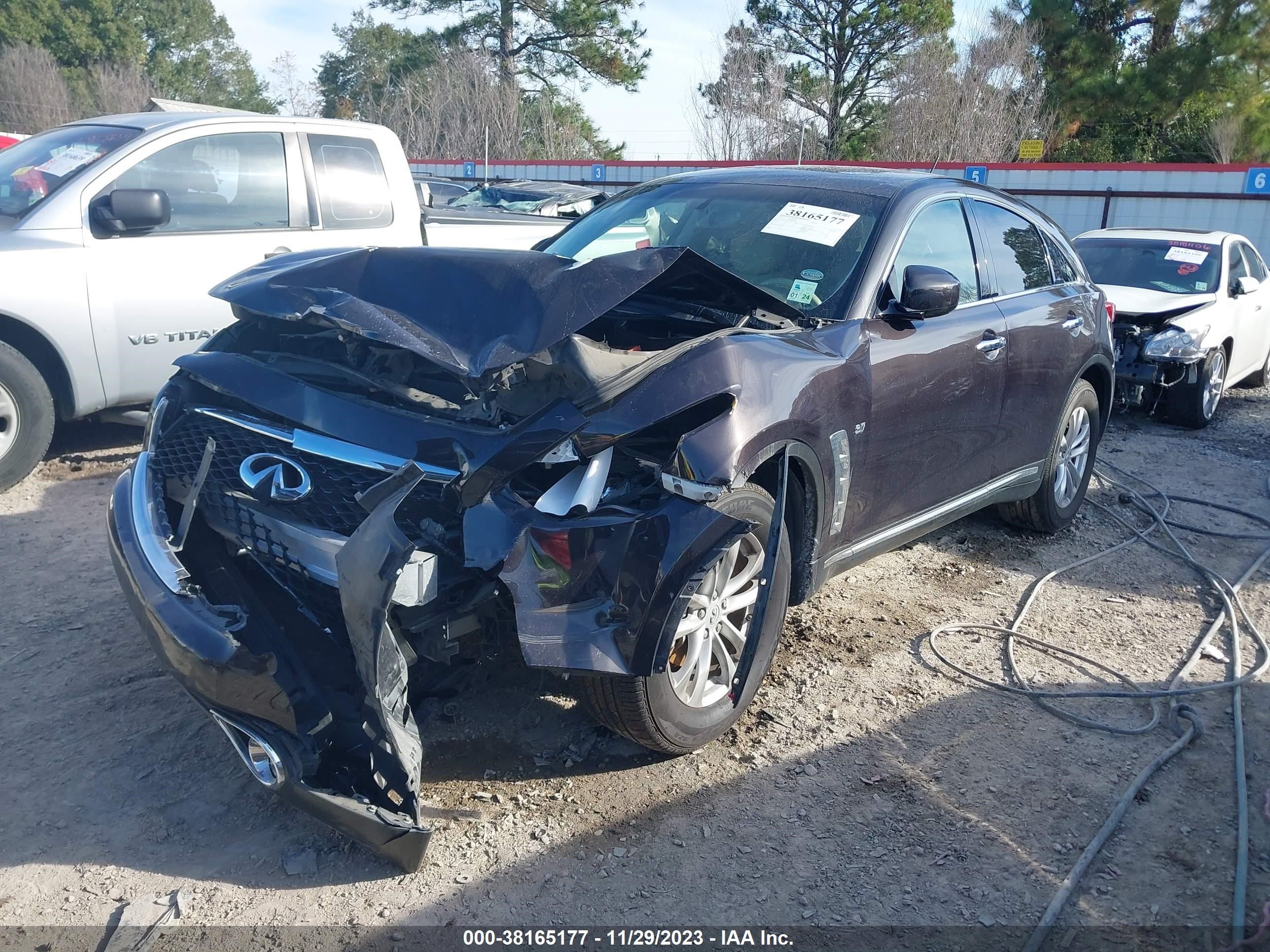 Photo 1 VIN: JN8CS1MU6HM143568 - INFINITI QX70 